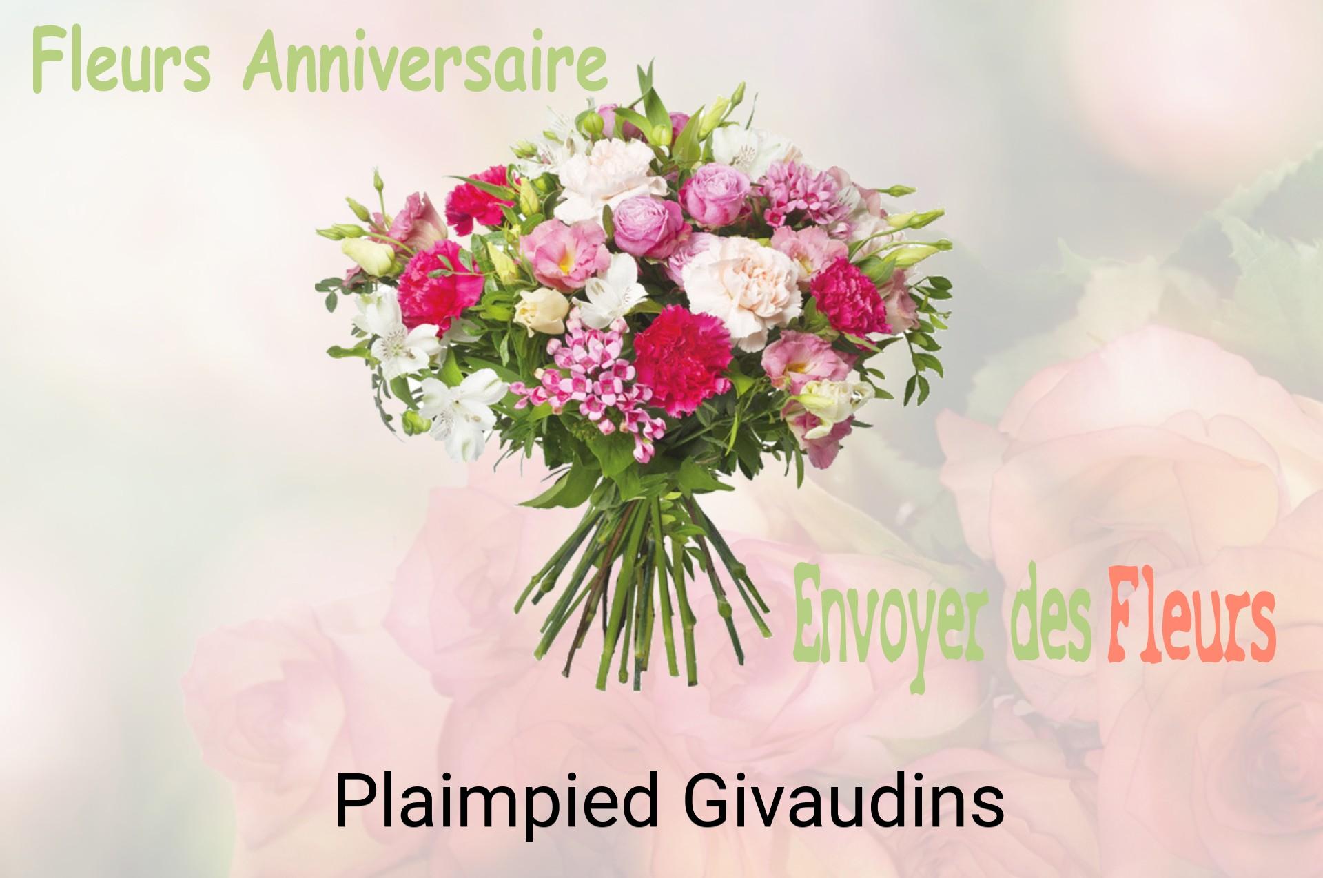 Bouquet de fleurs d’anniversaire livré à Plaimpied-Givaudins