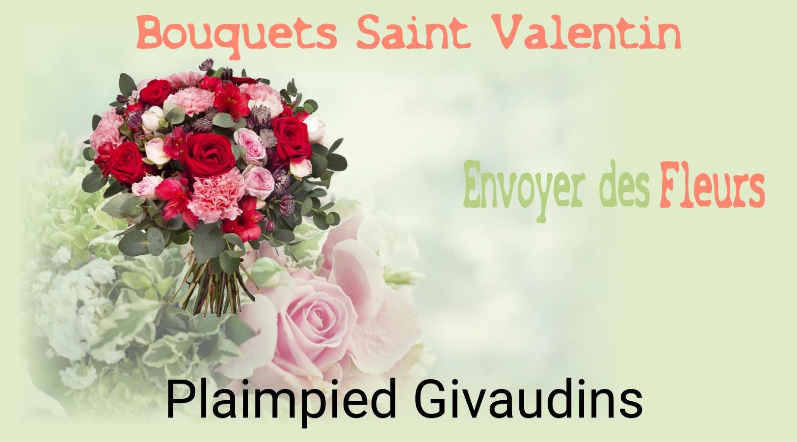 Roses de Saint-Valentin livrées à Plaimpied-Givaudins